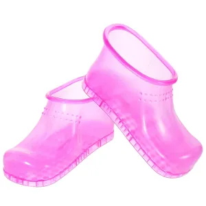 1 Pair Foot Bath Shoes for Adults Portable Foot Soaking Spa Shoes for Relaxation and Pedicure present for Home and Professional Use