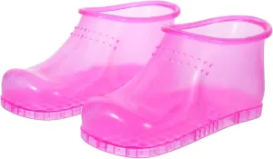 1Pair Foot Bath Soaker Shoes for Adults Comfortable Massage Footwear for Relaxation Sturdy Material Portable Design for Home Professional Use Easy Storage for Foot Care