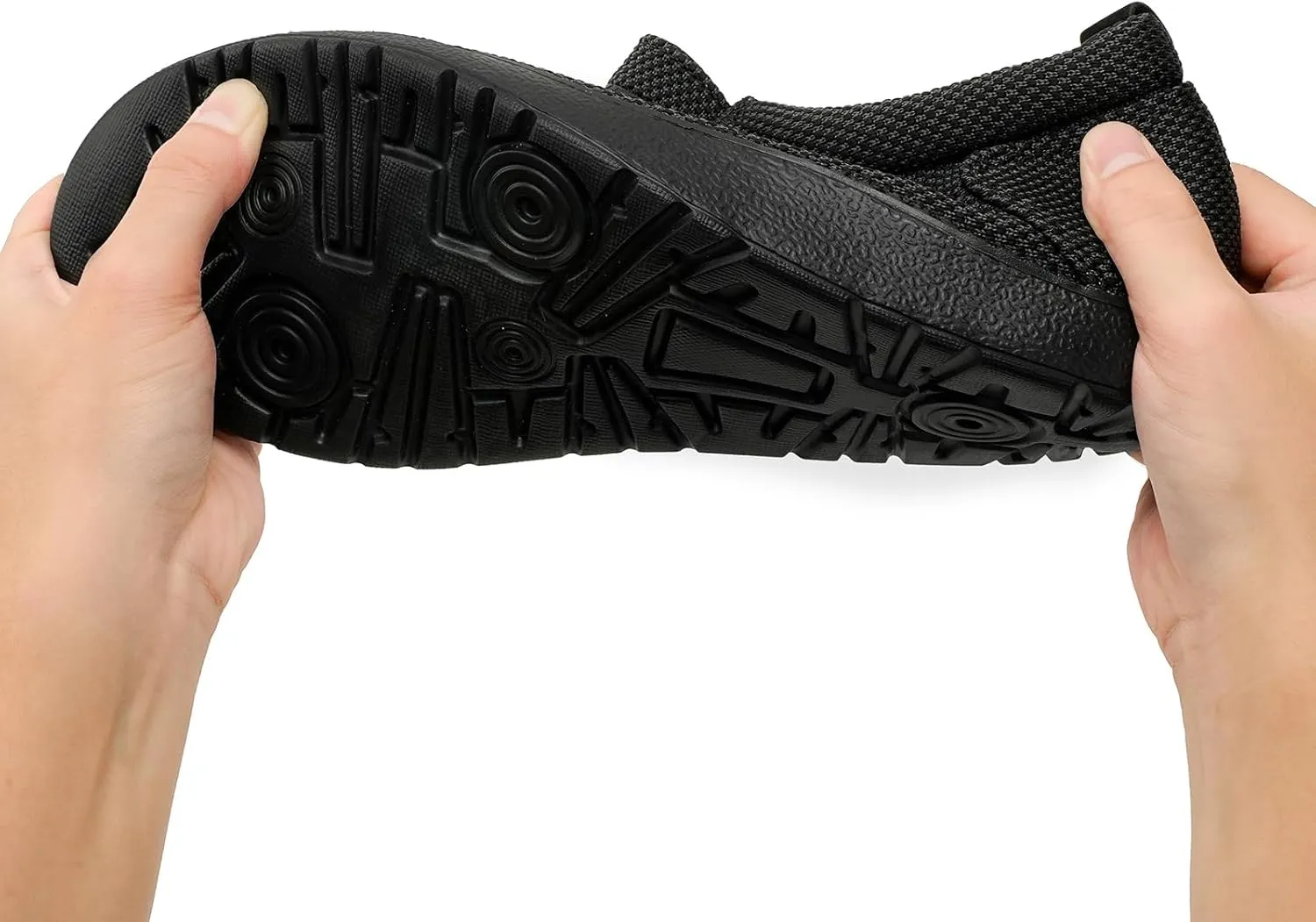 1TAZERO Mens Wide Shoes Casual Slip On Shoes for Men - Men Loafers Wide Comfortable Boat Shoes with Arch Support