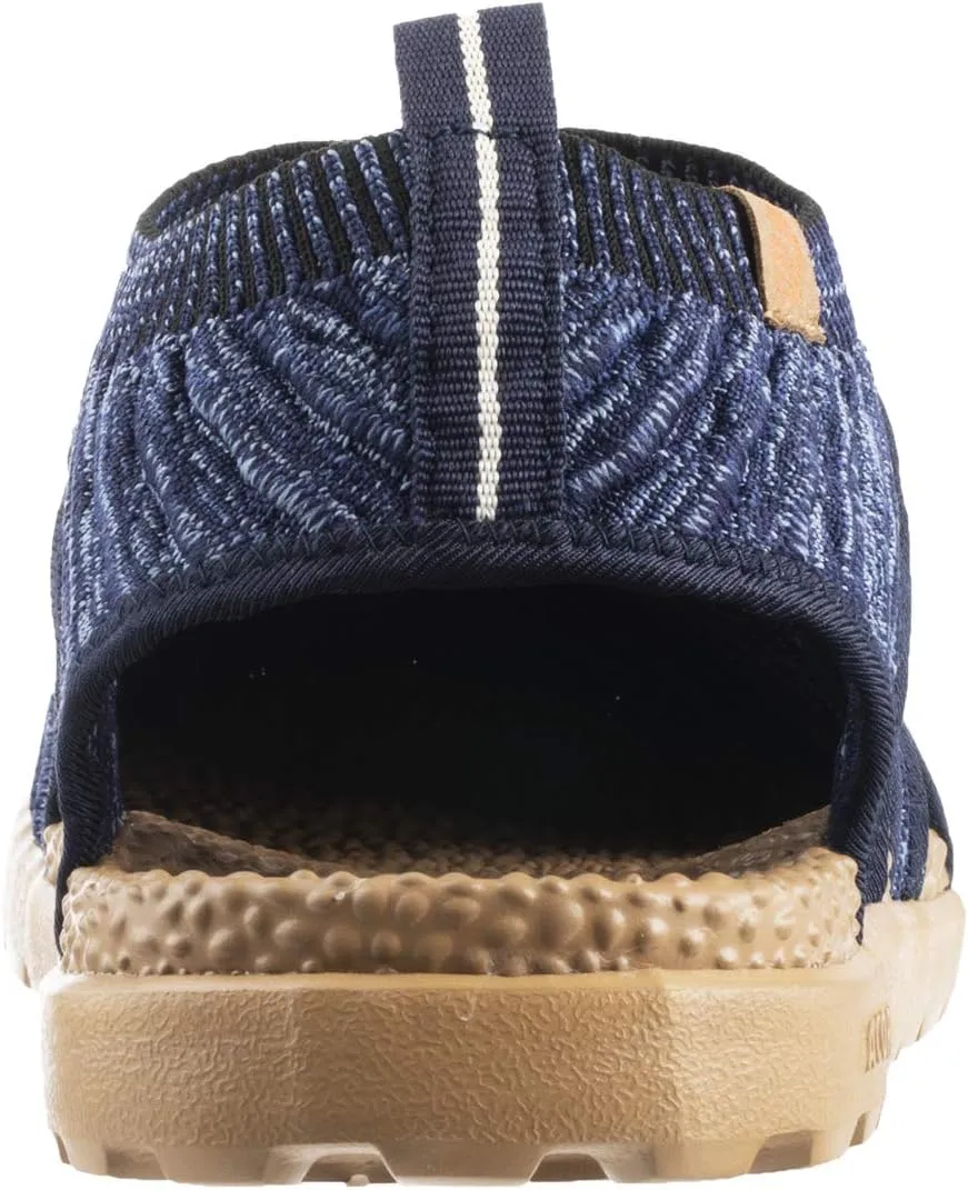 Acorn Men's Everywear Casco Sandal, Lightweight with a Cushioned Footbed and a Soft Knit Fabric