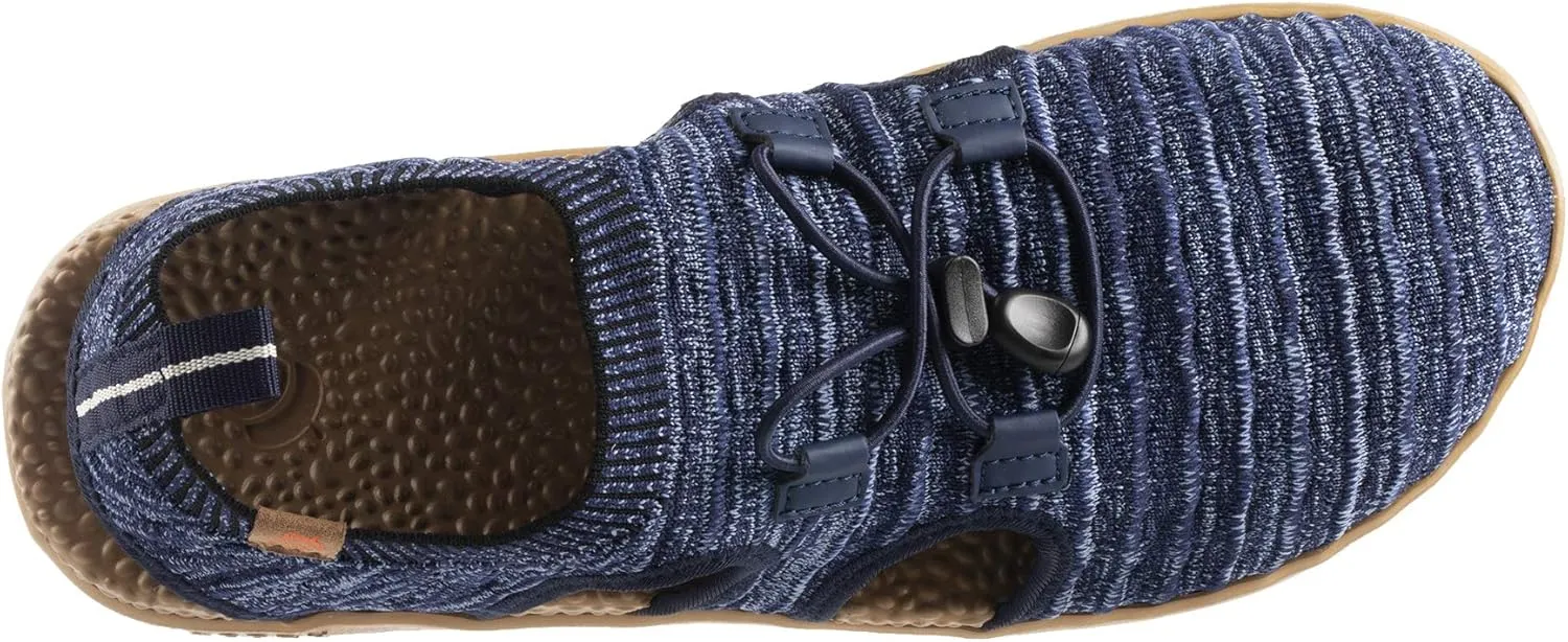 Acorn Men's Everywear Casco Sandal, Lightweight with a Cushioned Footbed and a Soft Knit Fabric