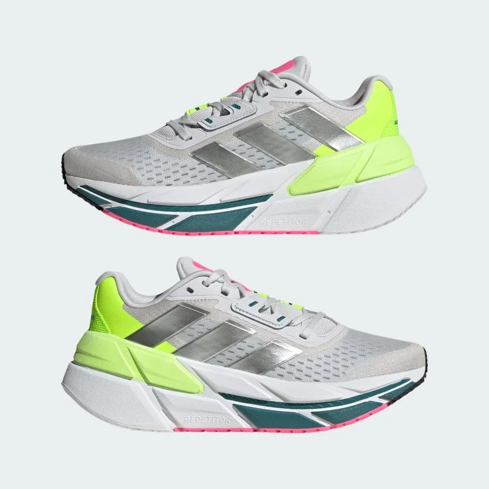 adidas Womens Adistar Cs 2.0 Running Sneakers Shoes - Grey