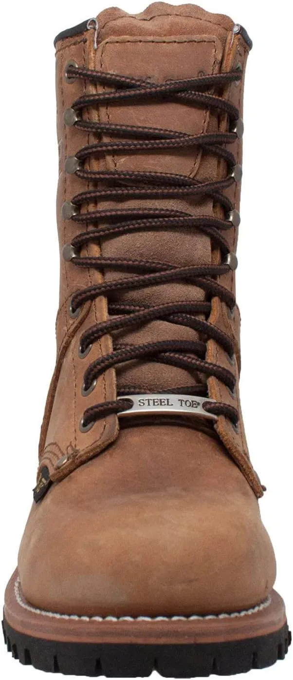 Adtec Women's Work Boots 9" Steel Toe Logger