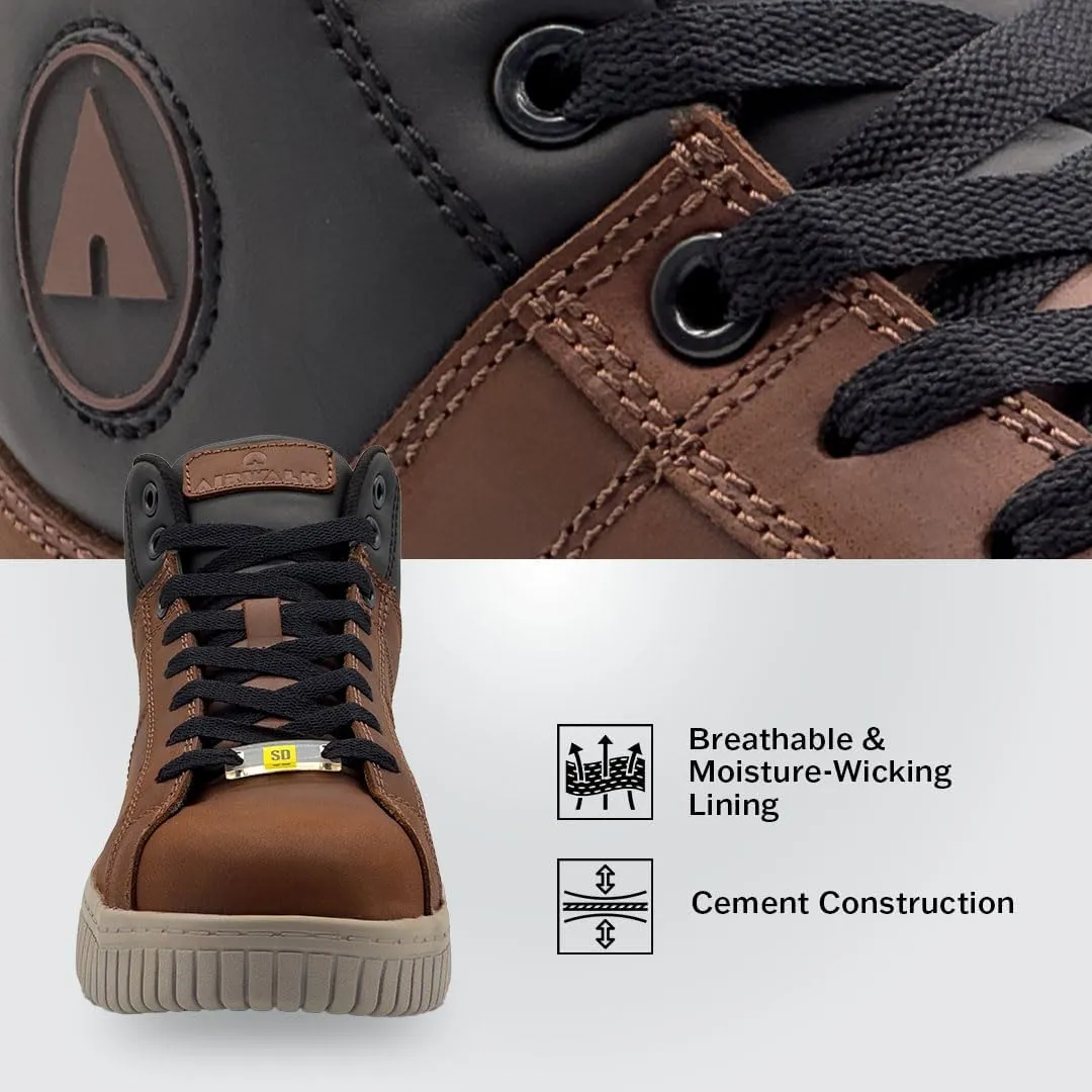 Airwalk Men's Composite Toe Deuce Industrial Shoe