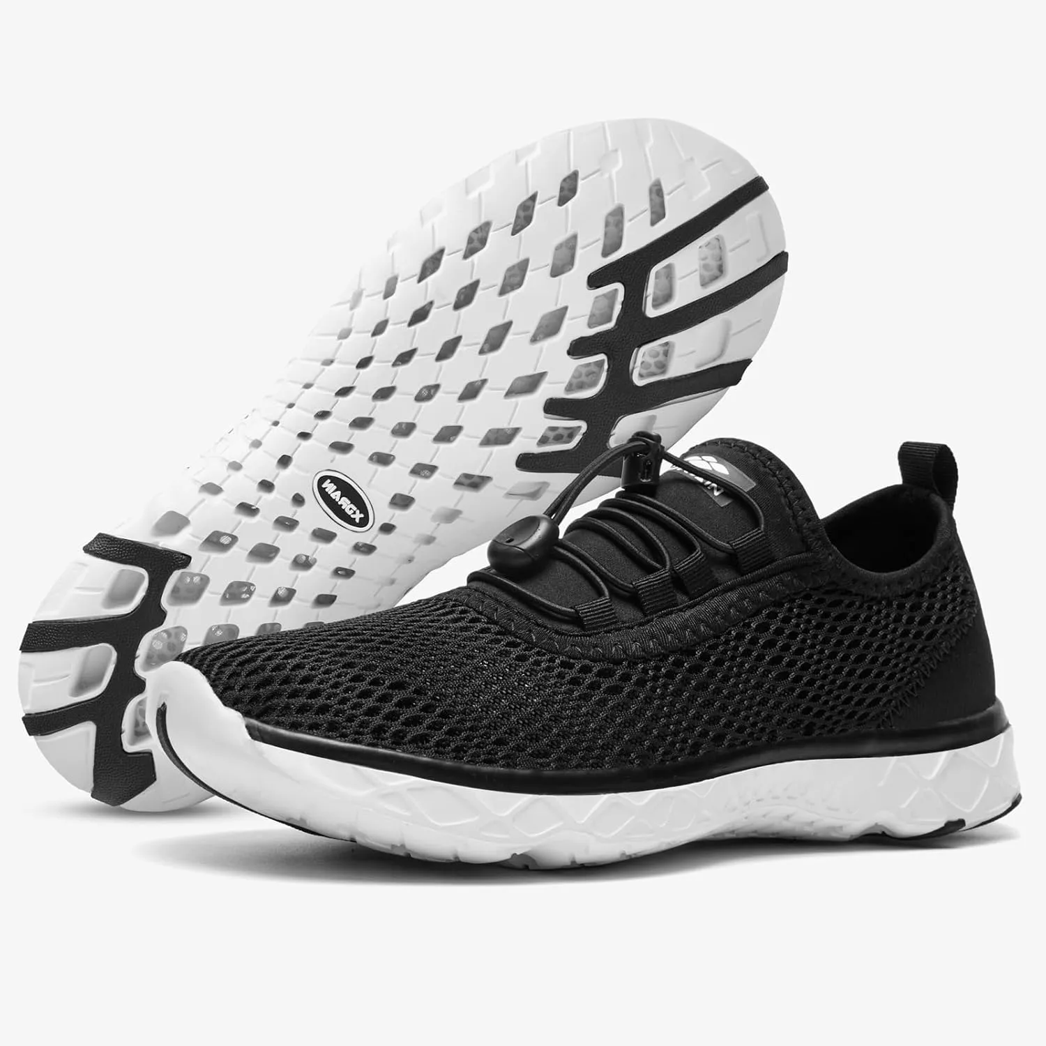 ALEADER Women's Stylish Water Shoes, Quick-Dry Xdrain Water Sneakers, Lightweight & Comfort Footed
