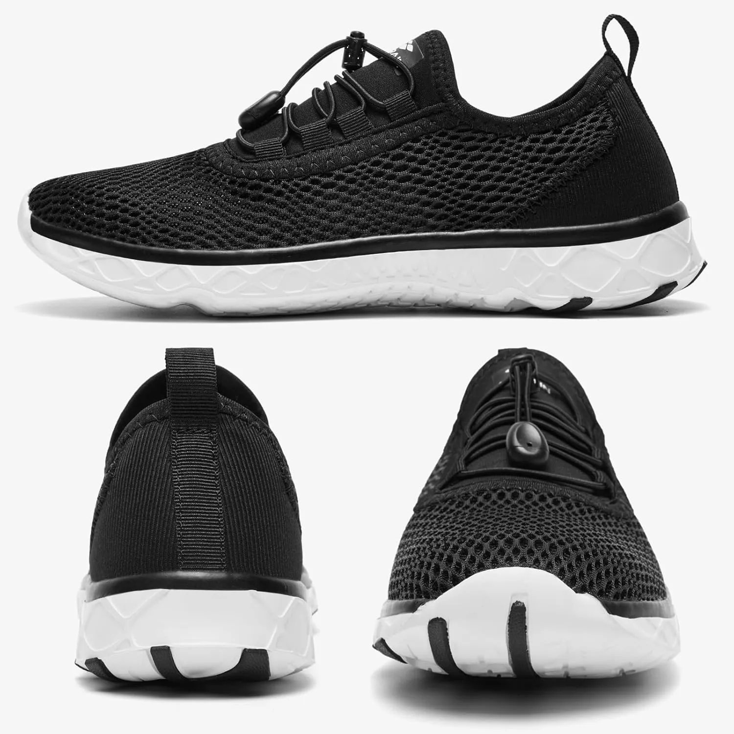 ALEADER Women's Stylish Water Shoes, Quick-Dry Xdrain Water Sneakers, Lightweight & Comfort Footed