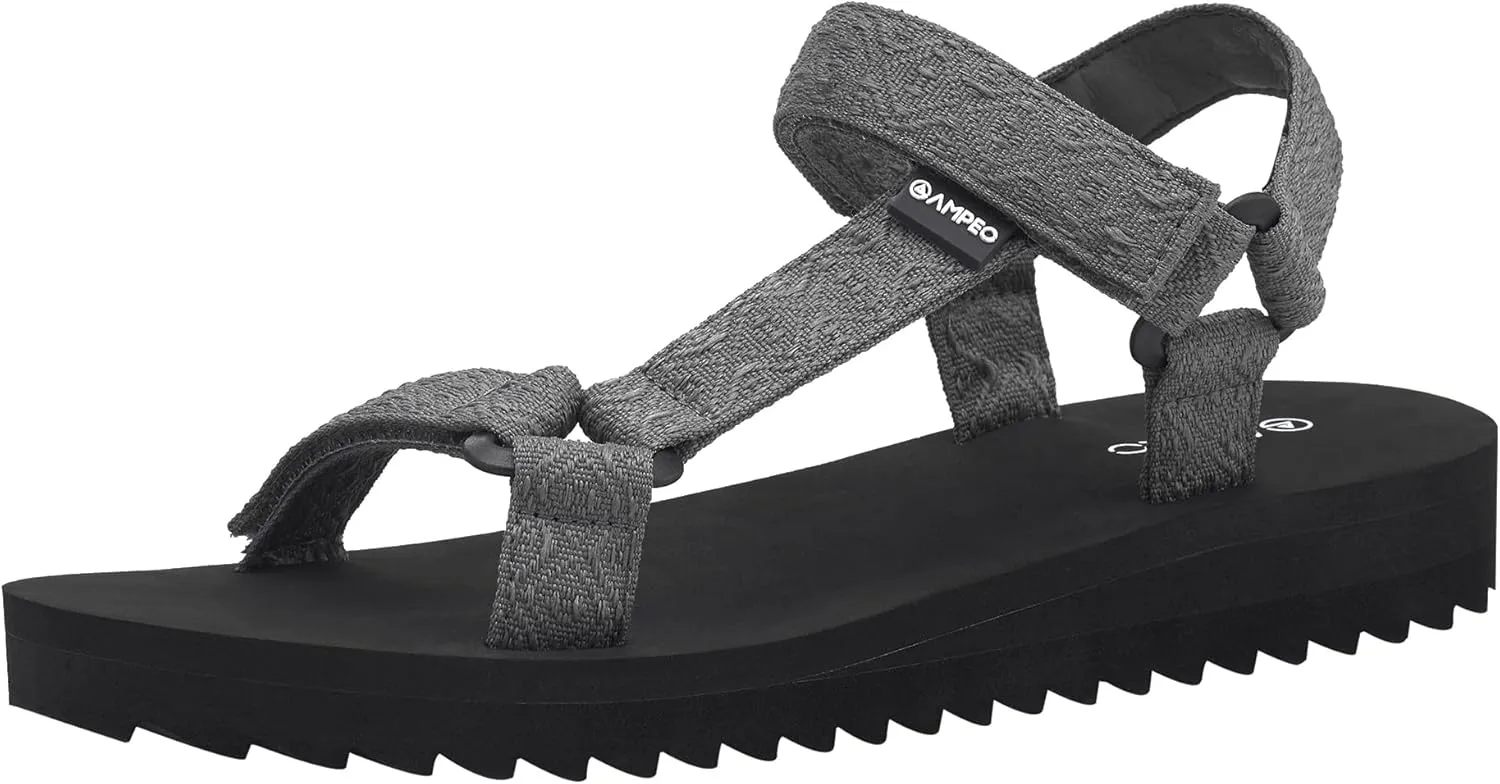 Ampeo Women's Arch Support Hiking Sandals Comfortable Summer Beach Walking Sport Athletic Water Sandals