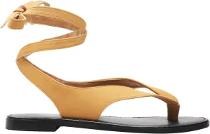 Ankle Strap Flat Sandals for Women Comfortable Lace Up T-Strap Slip on Flip Flops Flats Ladies Fashion Cute Thong Sandals Summer Soft Flip Flops Sandals