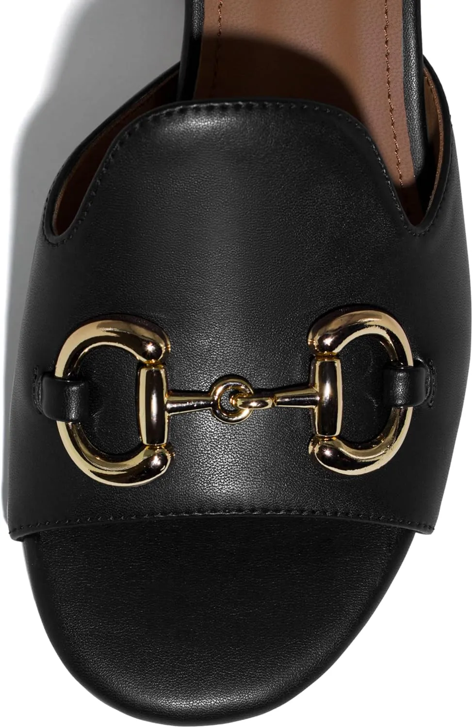 anteikira Women's Square Open Toe Buckle Sandals Slip On High Chunky Block Heel Mules Backless High Heeled Sandals for Women Fashion Summer Heels