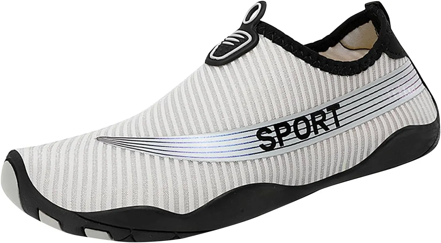 Aqua Shoes for Women Men Barefoot Quick Dry Water Shoes Beach Swim Pool Surf Hiking Kayaking Yoga Outdoor Sports Non Slip Footwear