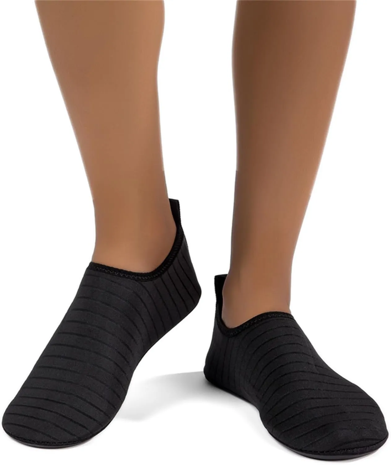 Aqua Socks Swim Beach Barefoot for Women Men Lightweight Quick Dry Slip-on Water Shoes,Fashion Yoga Socks Swimming Trail Barefoot Footwear,Outdoor Camping Exercise Collapsible Non-Slip Shoes