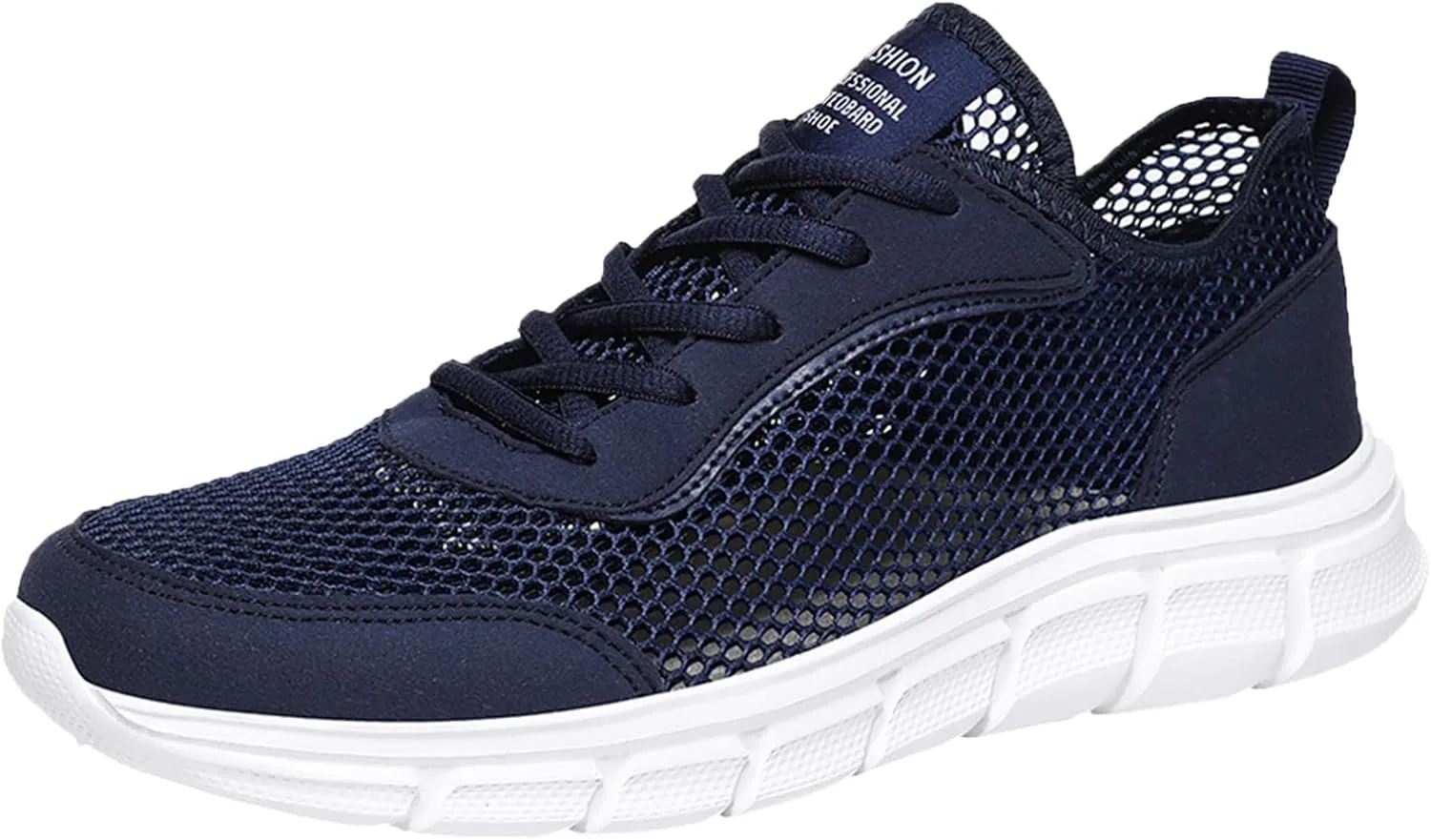 Arch Support Hiking Shoes for Men Lightweight Breathable Slip on Running Shoe Lightweight Elderly Slip on Shoes