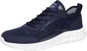 Arch Support Hiking Shoes for Men Lightweight Breathable Slip on Running Shoe Lightweight Elderly Slip on Shoes