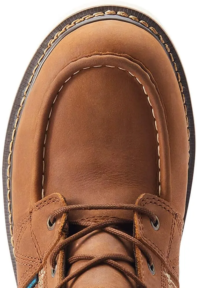 Ariat Men's Rebar Wedge Moc Toe 6" Waterproof Work Boot