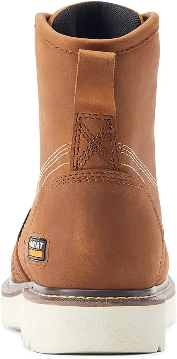 Ariat Men's Rebar Wedge Moc Toe 6" Waterproof Work Boot
