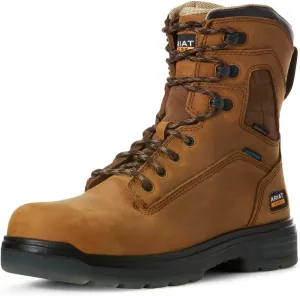 Ariat Men's Turbo 8" Waterproof Carbon Toe Work Boot