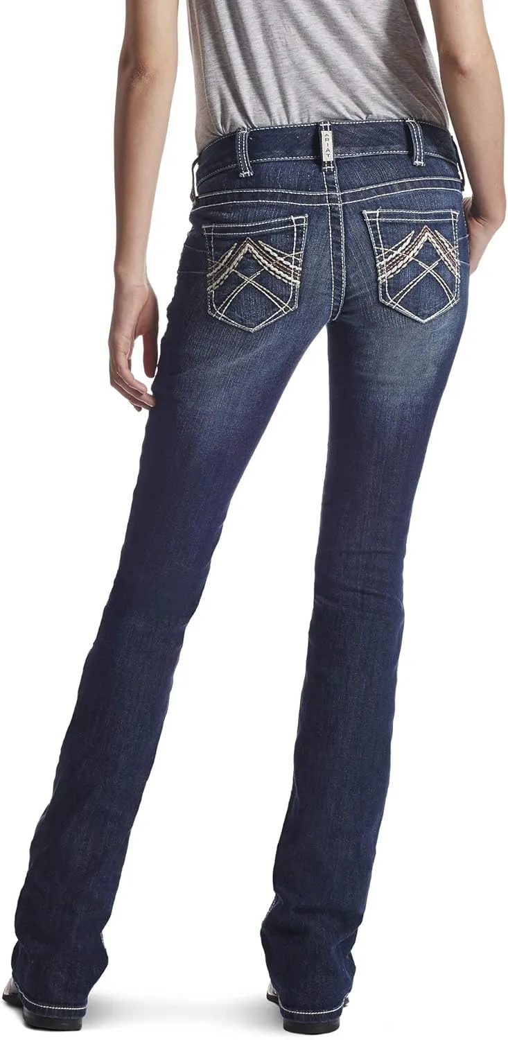 Ariat Women's R.e.a.l. Mid Rise Bootcut Jean