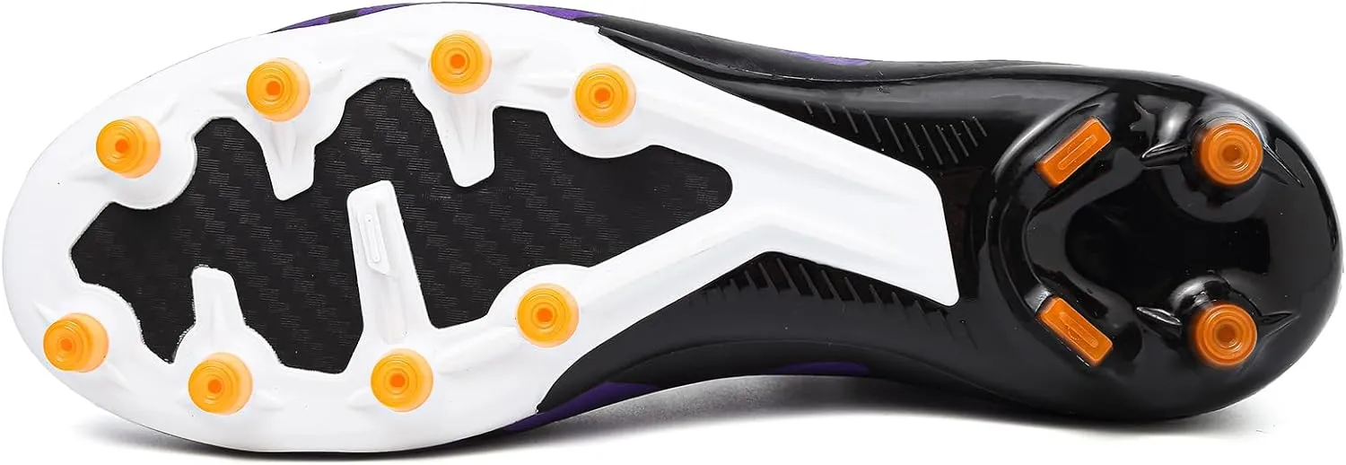 ASoftLand Soccer Cleats Mens Women Indoor Outdoor Soccer Shoes