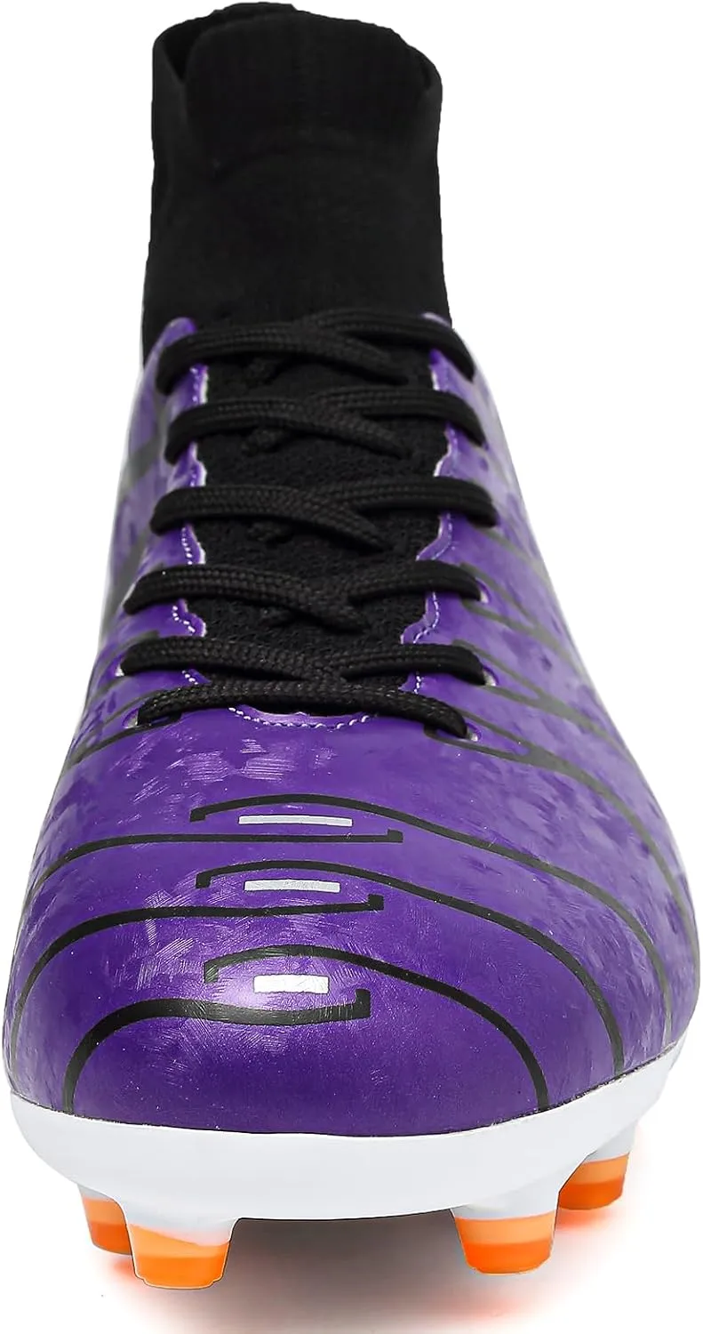 ASoftLand Soccer Cleats Mens Women Indoor Outdoor Soccer Shoes