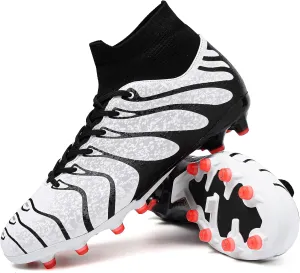 ASoftLand Soccer Cleats Mens Women Indoor Outdoor Soccer Shoes