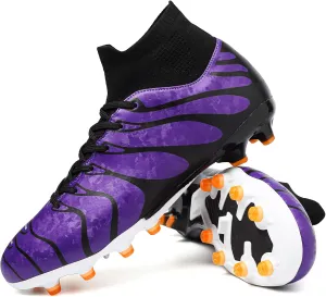 ASoftLand Soccer Cleats Mens Women Indoor Outdoor Soccer Shoes