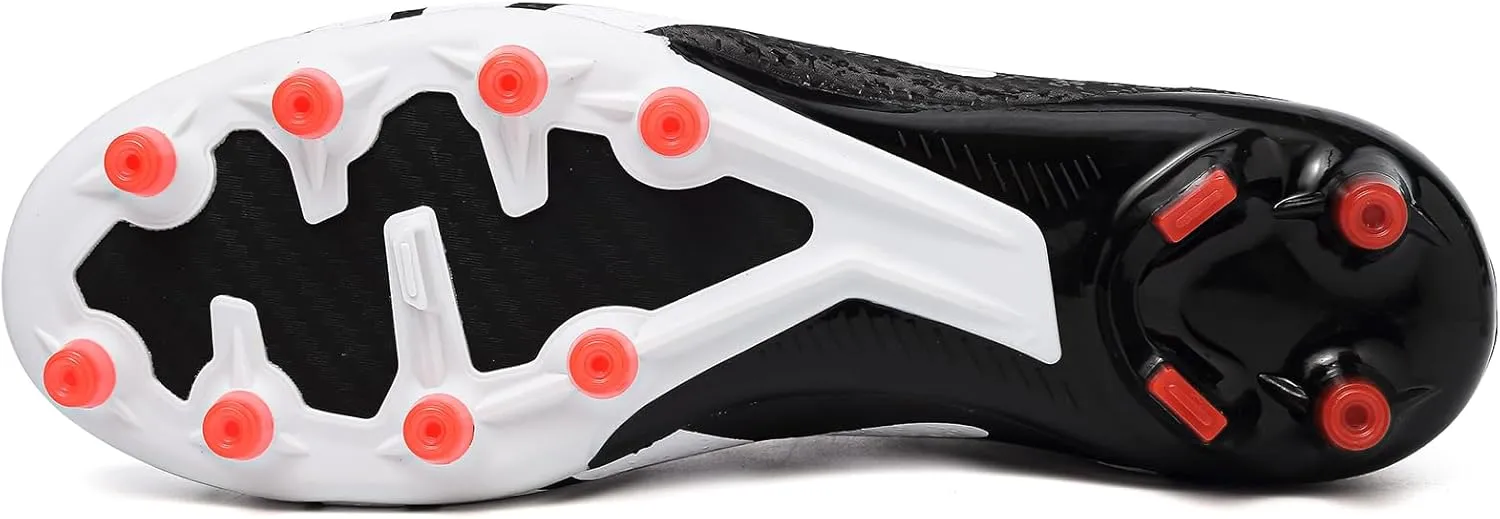 ASoftLand Soccer Cleats Mens Women Indoor Outdoor Soccer Shoes