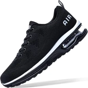 Autper Mens Air Athletic Running Shoes Sneakers Lightweight Sport Gym Jogging Walking Tennis Sneakers US 6.5-US 12.5