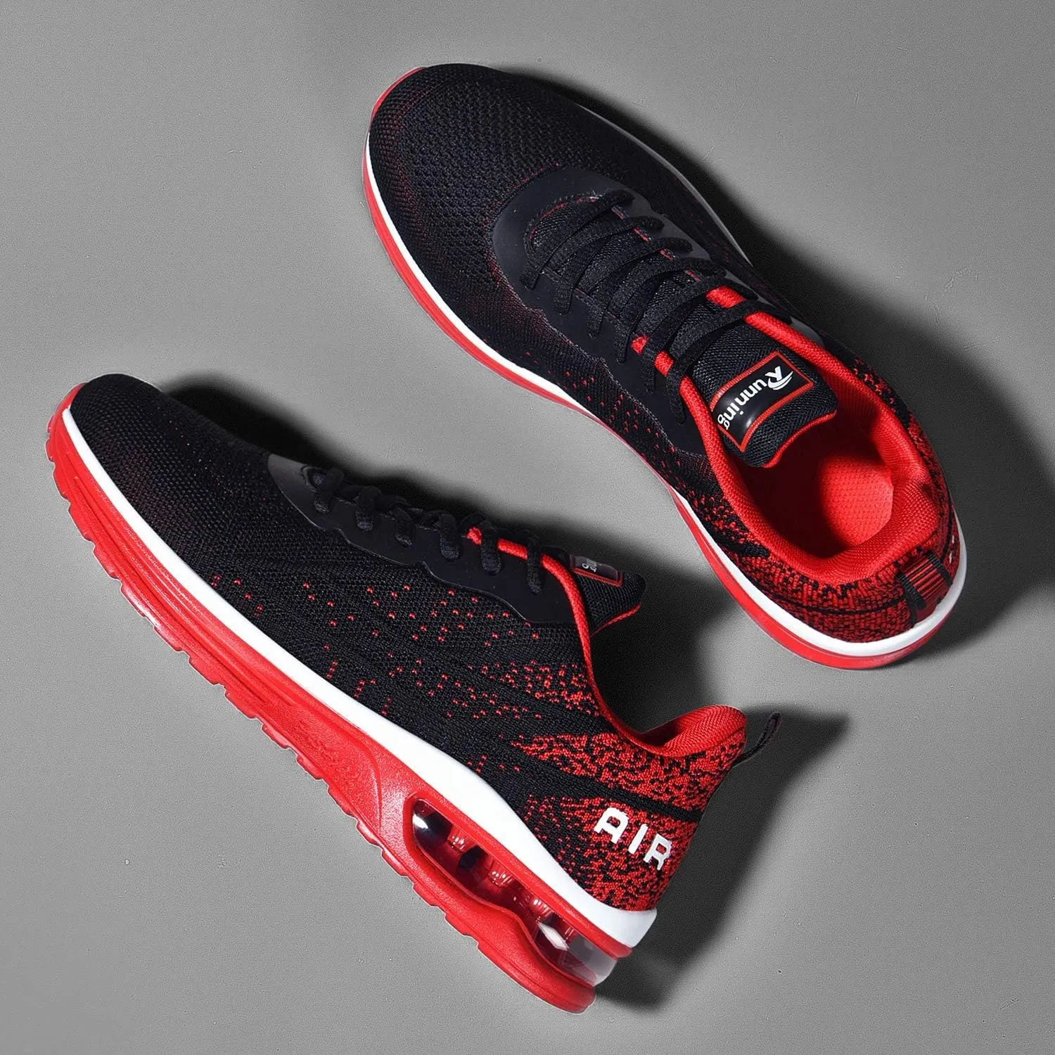 Autper Mens Air Athletic Running Tennis Shoes Lightweight Sport Gym Jogging Walking Sneakers US 6.5-US12.5