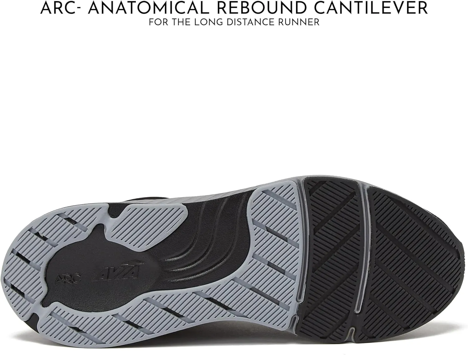 Avia Run Swift Running Shoes for Men with Lightweight Breathable Mesh High Performance Mens Sneakers, Size 7 to 15