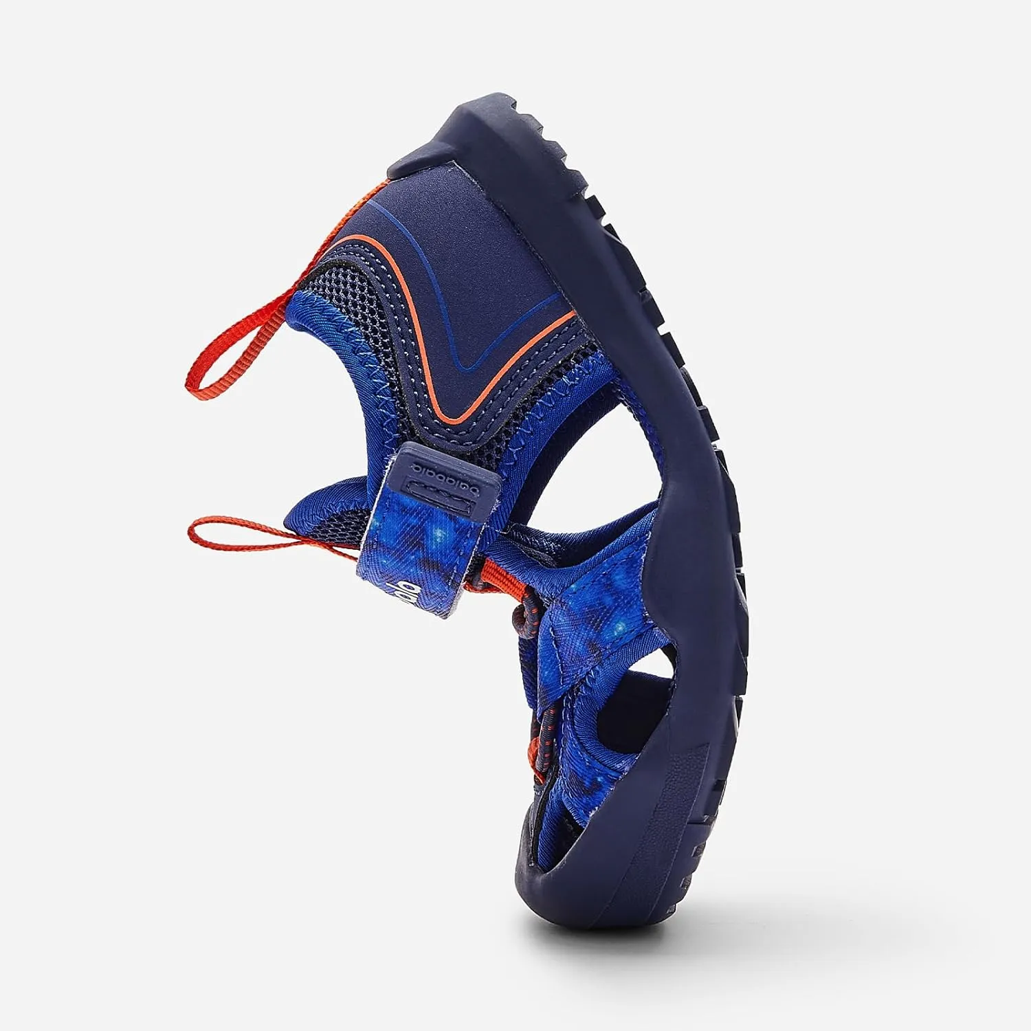 Balabala Kids Sandals Boys Girls Closed Toe Summer Outdoor Athletic Beaches Sandals Non-slip Hook and Loop