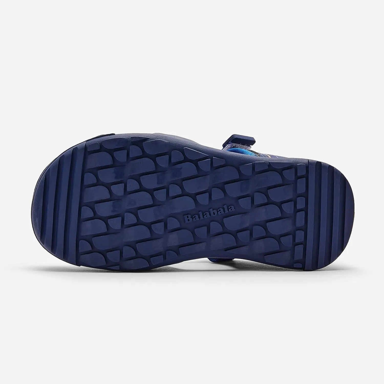 Balabala Kids Sandals Boys Girls Closed Toe Summer Outdoor Athletic Beaches Sandals Non-slip Hook and Loop