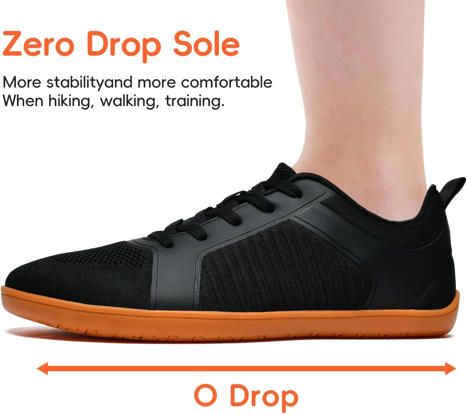 Barefoot Shoes for Women Wide Toe Box Cross Training Running Zero Drop Sole Minimalist Sneakers