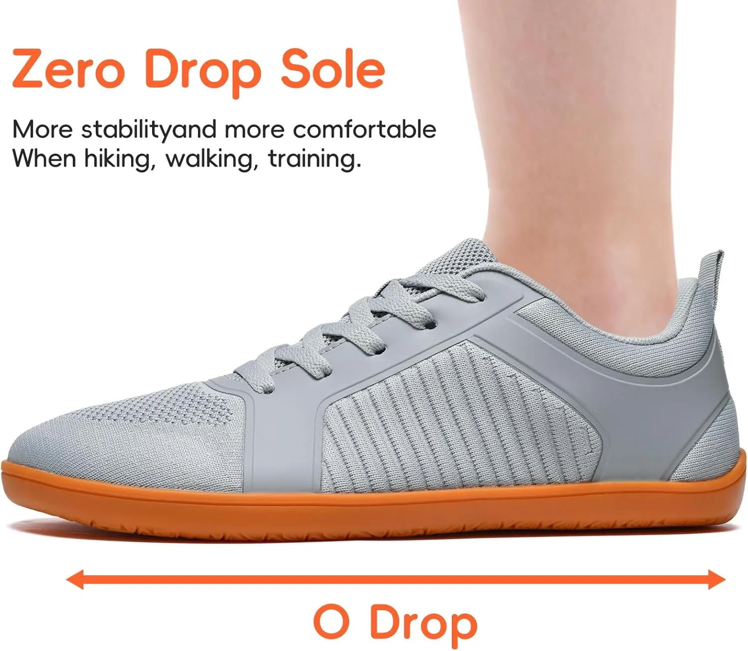 Barefoot Shoes for Women Wide Toe Box Cross Training Running Zero Drop Sole Minimalist Sneakers