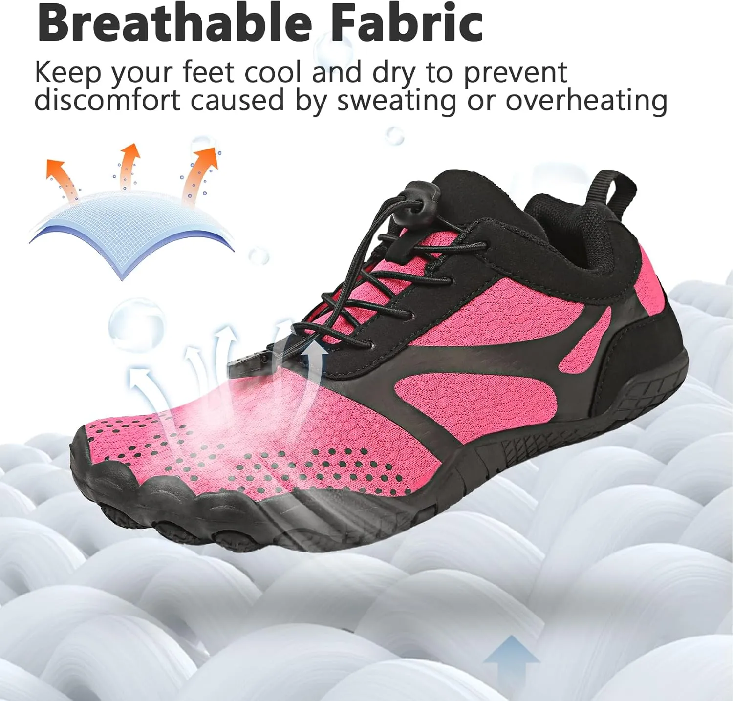 Barefoot Shoes Mens Womens Minimalist Cross Training Shoes with Wide Toe Box Athletic Zero Drop Trail Walking Hiking Running Sneakers