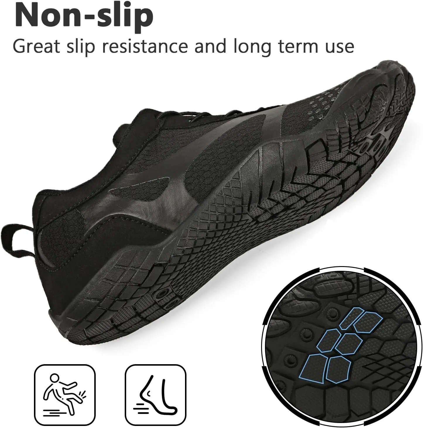 Barefoot Shoes Mens Womens Minimalist Cross Training Shoes with Wide Toe Box Athletic Zero Drop Trail Walking Hiking Running Sneakers