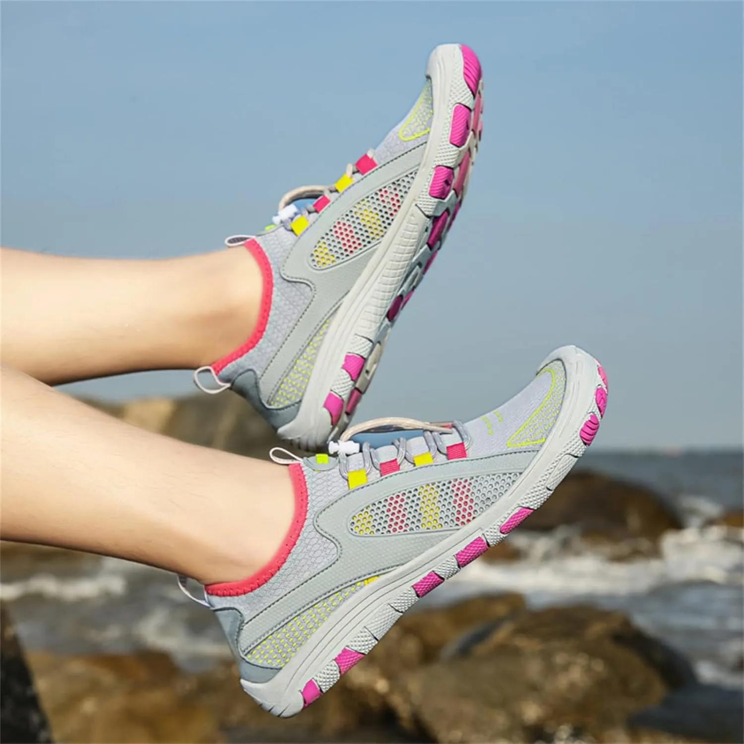 Barefoot Water Shoes Quick Dry Aqua for Women Men Beach Swim Pool Surf Yoga Hiking Kayaking Lightweight Non Slip Outdoor Sports
