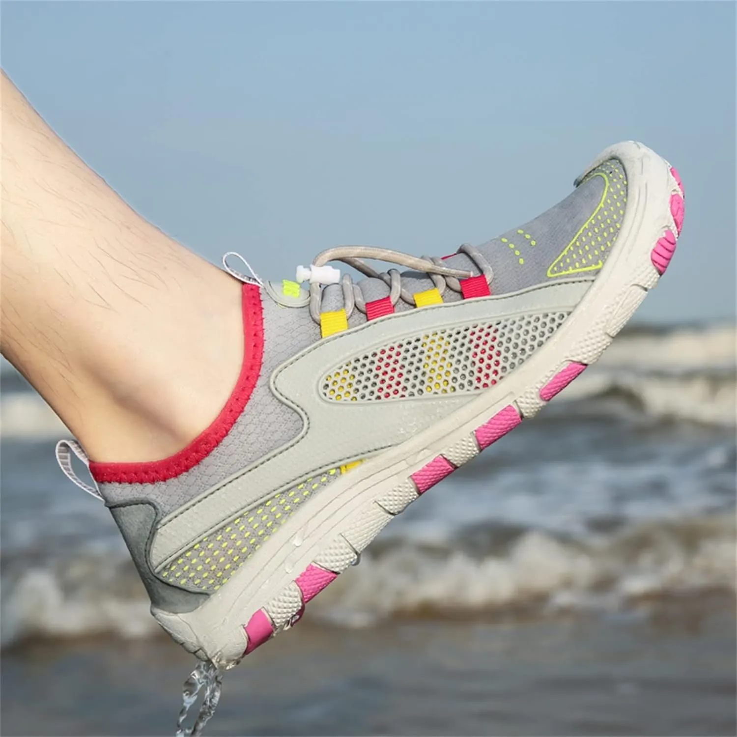 Barefoot Water Shoes Quick Dry Aqua for Women Men Beach Swim Pool Surf Yoga Hiking Kayaking Lightweight Non Slip Outdoor Sports