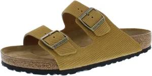 Birkenstock Men's Arizona Soft Footbed Sandals, Mink, Tan, 11 Medium US