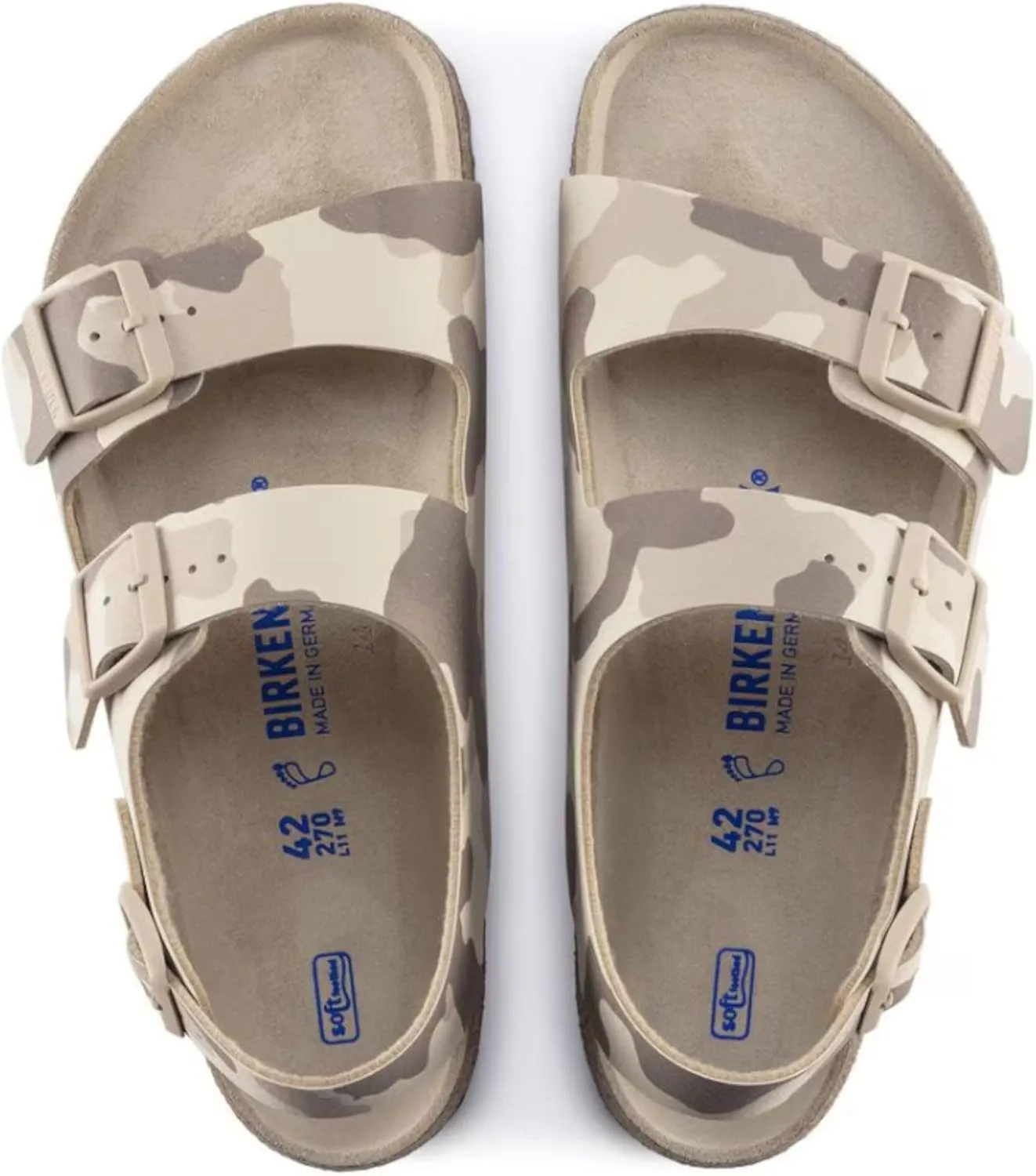 Birkenstock Milano Unisex Soft Footbed Leather Sandal