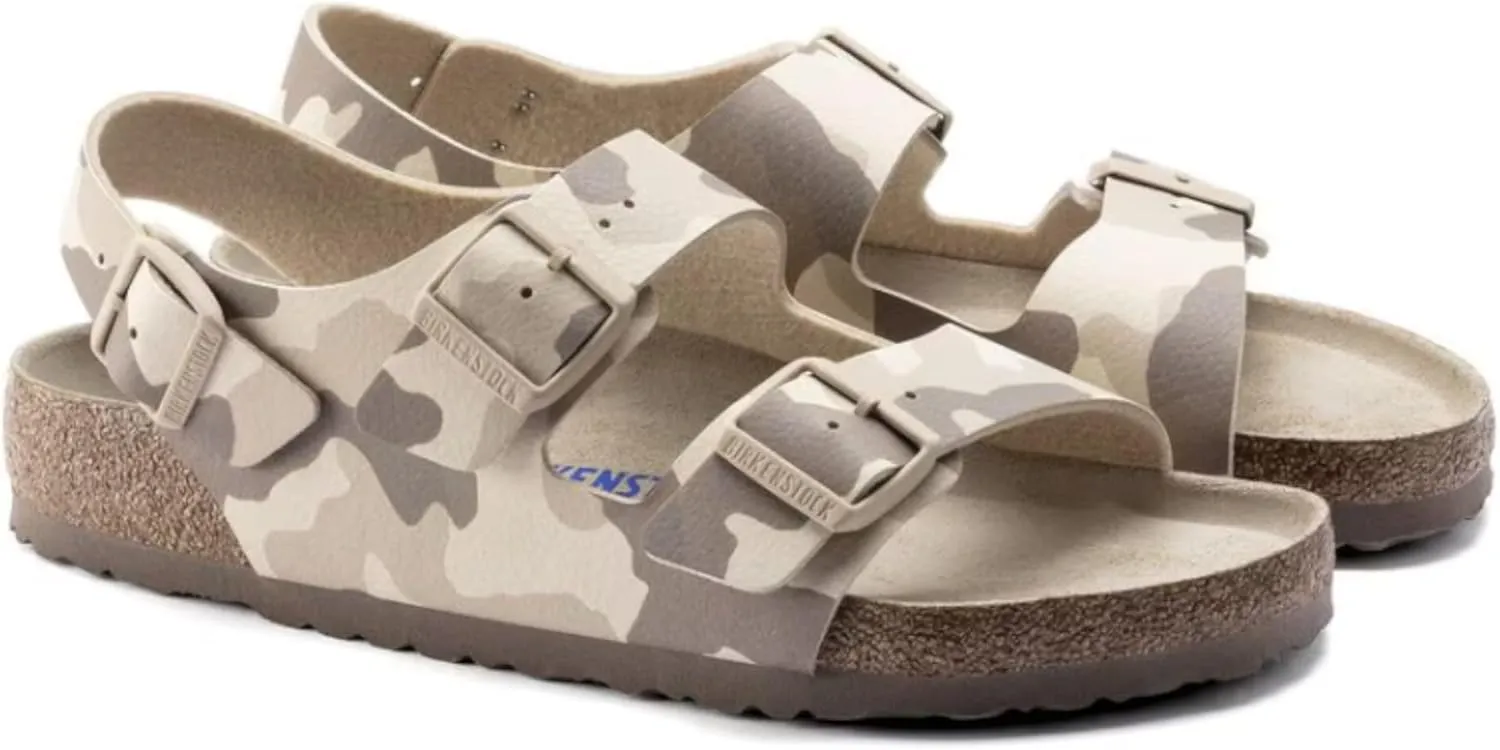 Birkenstock Milano Unisex Soft Footbed Leather Sandal