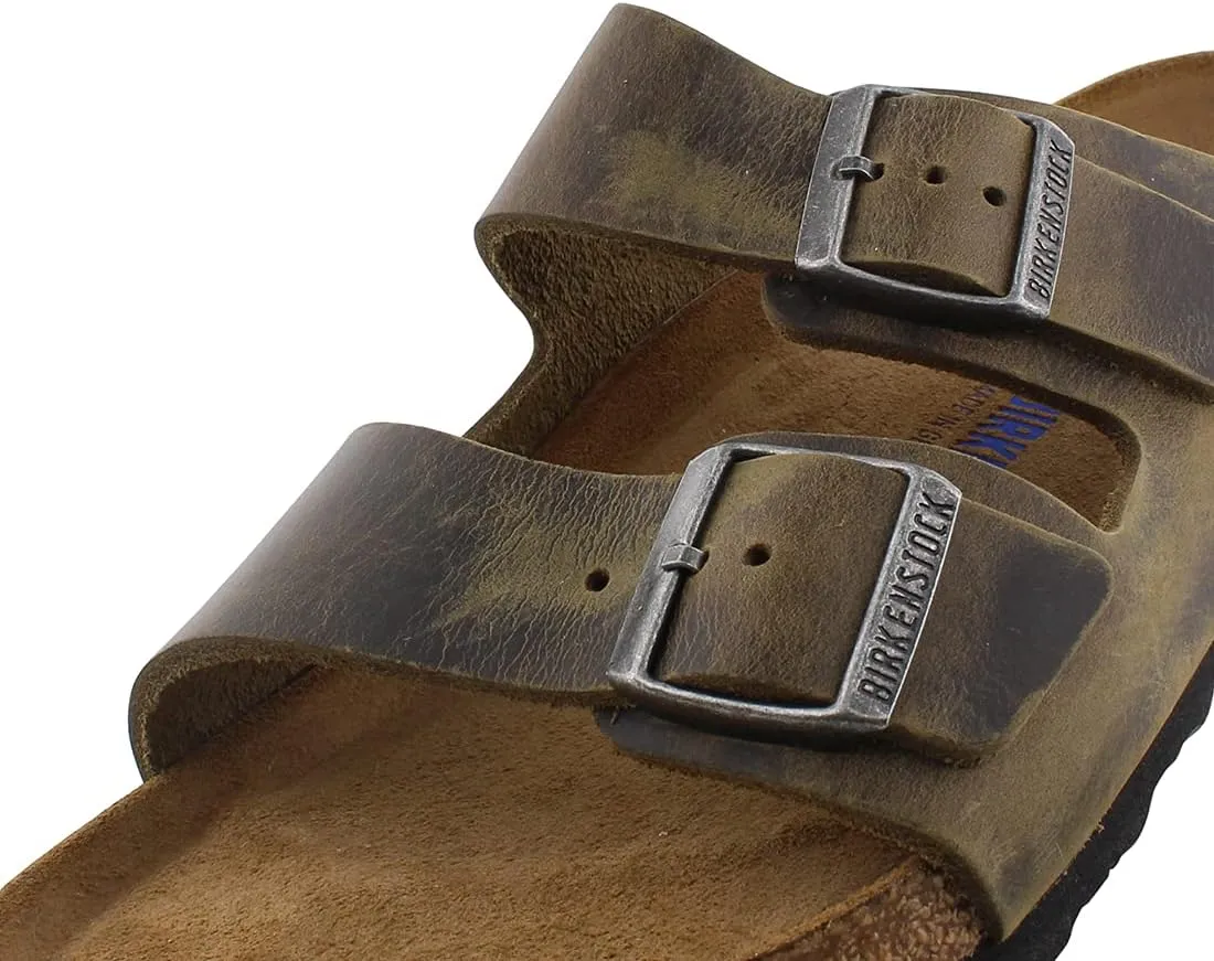 Birkenstock Unisex Arizona BS Soft Footbed Oiled Leather Sandals