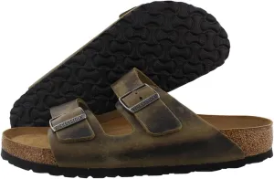Birkenstock Unisex Arizona BS Soft Footbed Oiled Leather Sandals