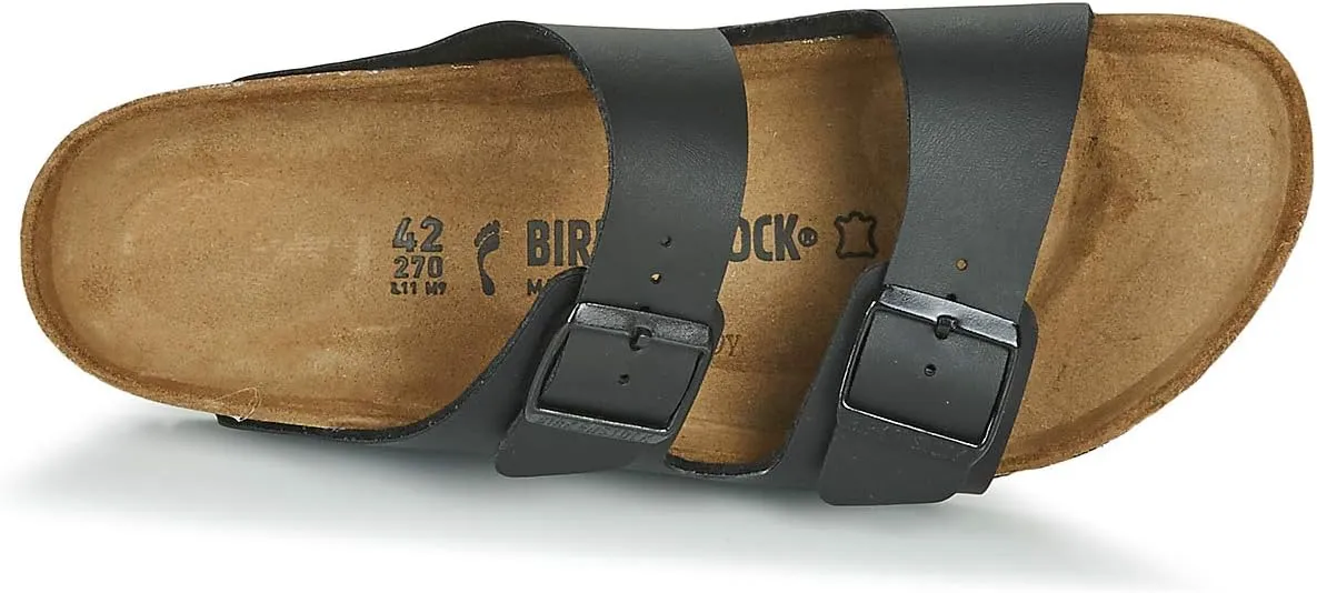 Birkenstock Womens Arizona Soft Footbed - Leather (Unisex)