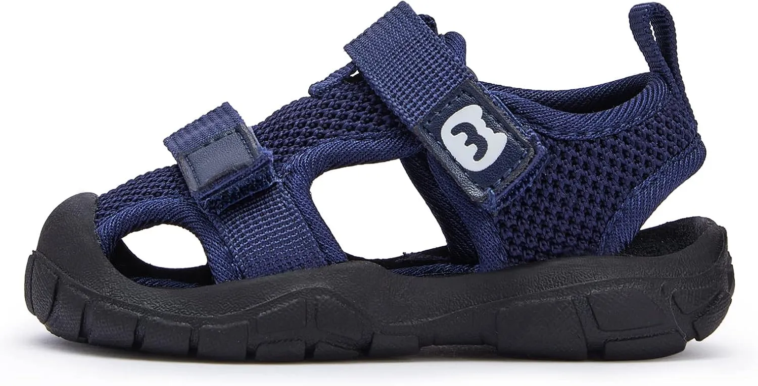 BMCiTYBM Baby Boy Girl Closed Toe Summer Sandals Lightweight Shoes Infant Non-Slip First Walking Sneakers 6 9 12 18 24 Months