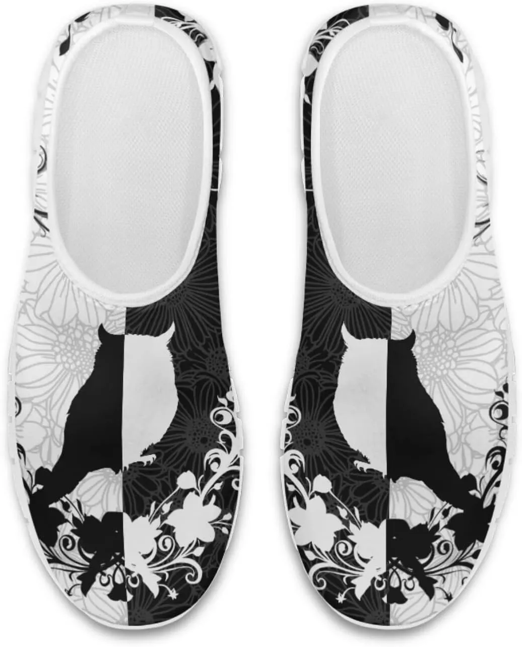 Boho Floral Animal Print Slip on Loafers for Women Running Sneakers Casual Sport Shoes No Laces Hands Free Shoes