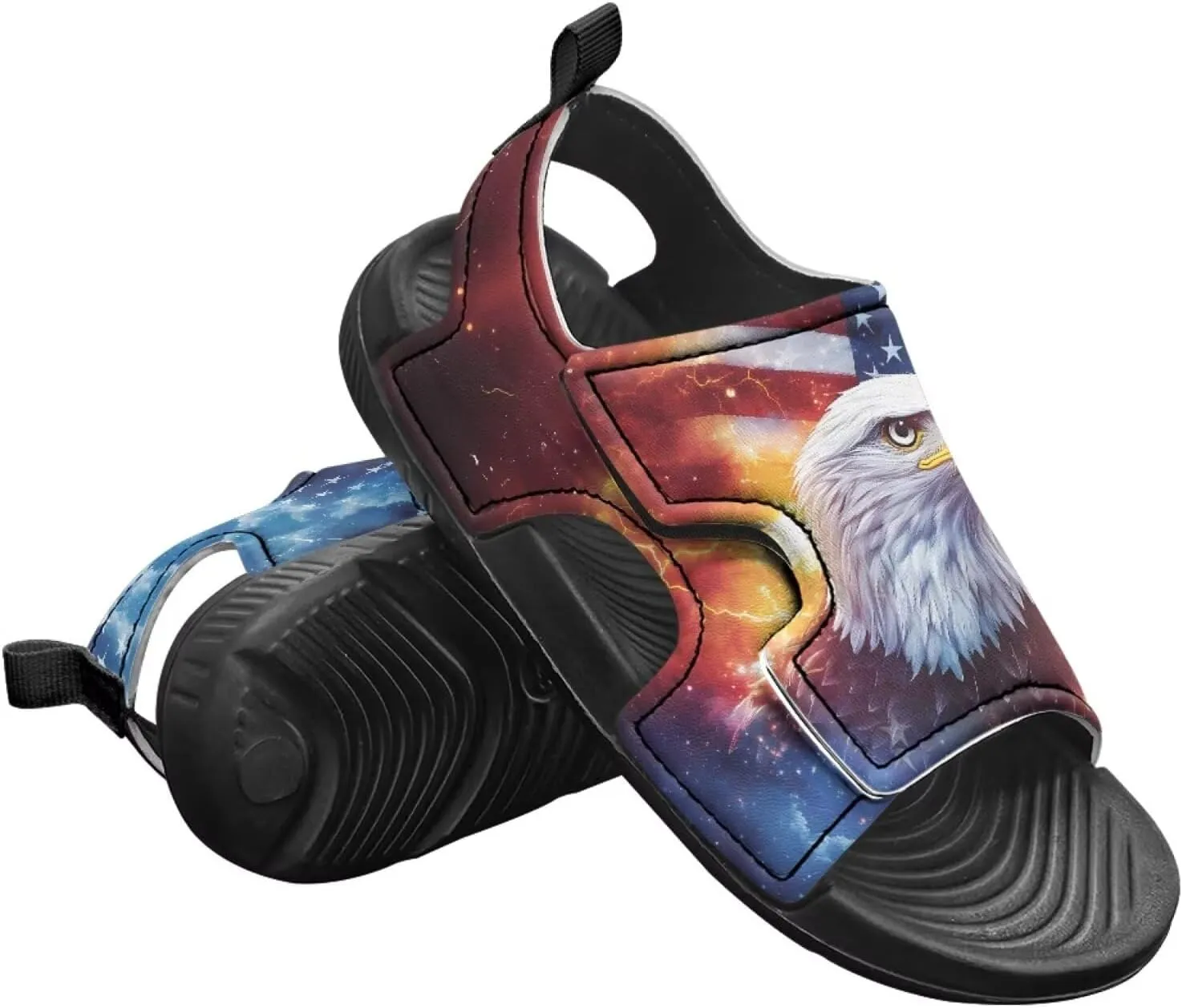 Boys Girls Sandals Open-Toe Summer Outdoor Unisex Child Sport Sandals Athletic Lightweight Water Hiking Shoes