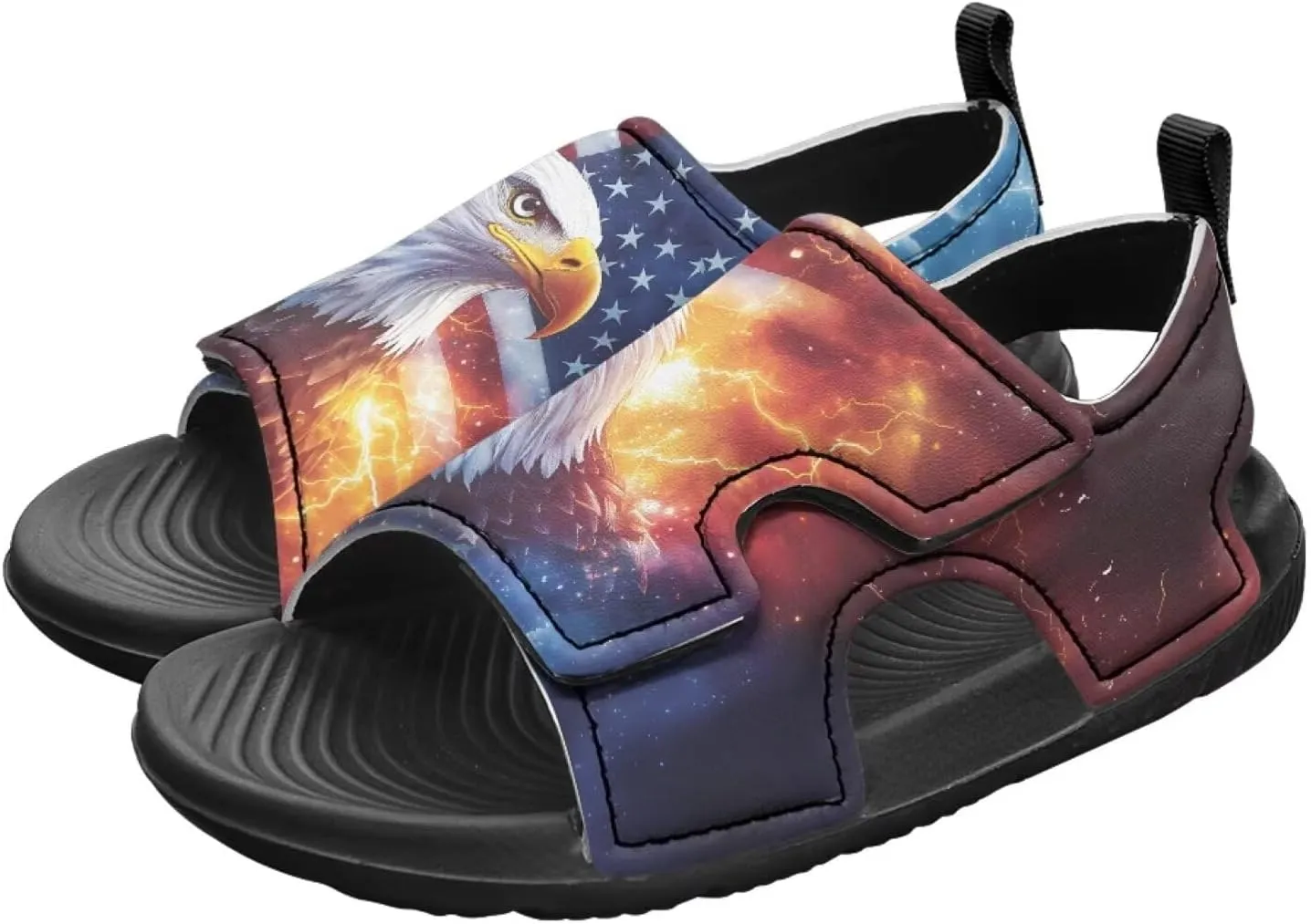 Boys Girls Sandals Open-Toe Summer Outdoor Unisex Child Sport Sandals Athletic Lightweight Water Hiking Shoes