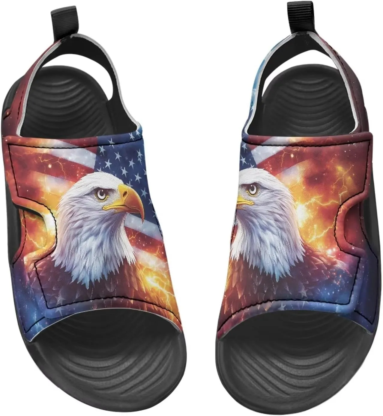 Boys Girls Sandals Open-Toe Summer Outdoor Unisex Child Sport Sandals Athletic Lightweight Water Hiking Shoes