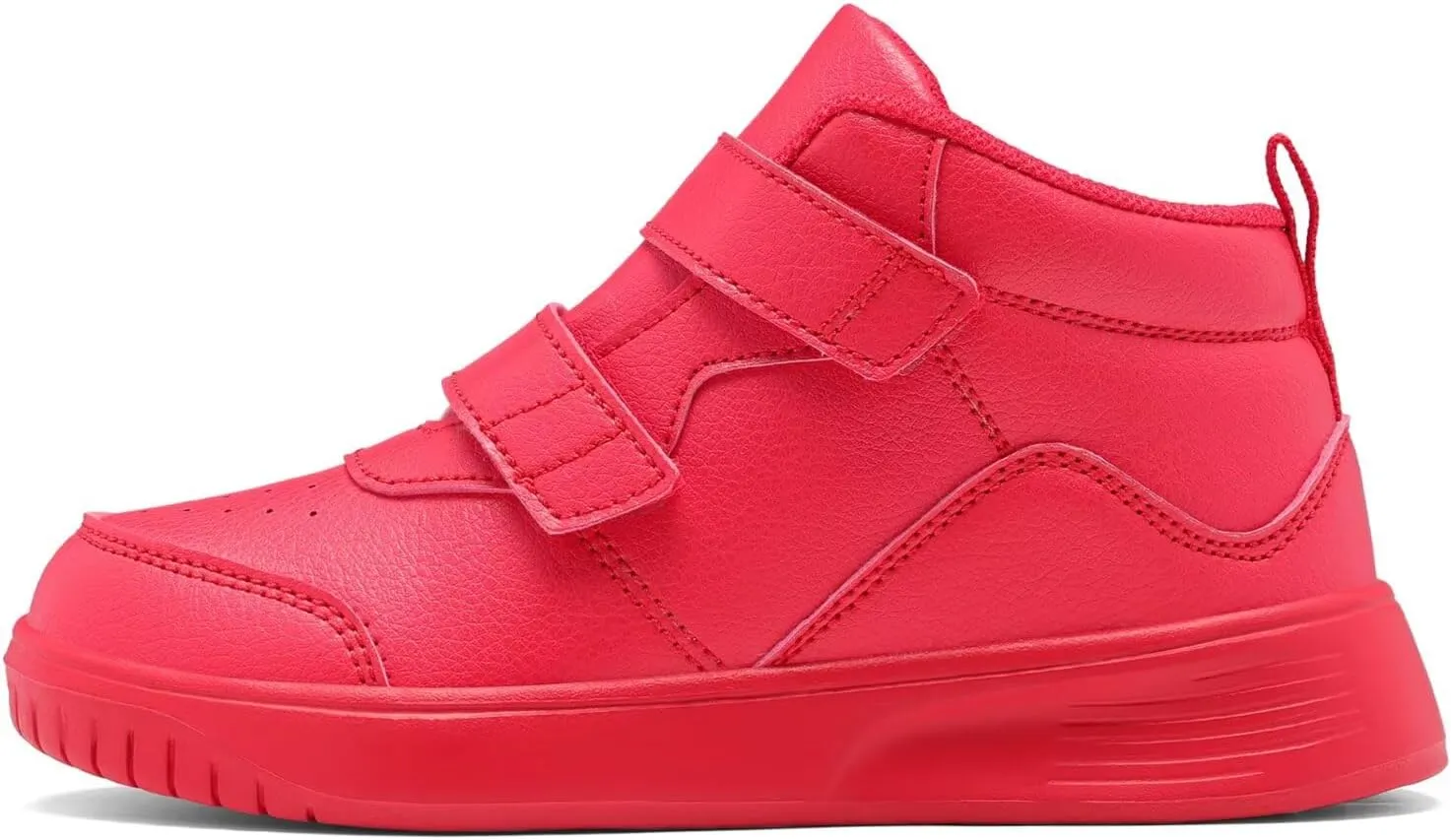 Boys Girls Sneakers for Kids High Top Casual Lightweight Classic Adjustable Strap Dual Hook and Loops Running Shoes