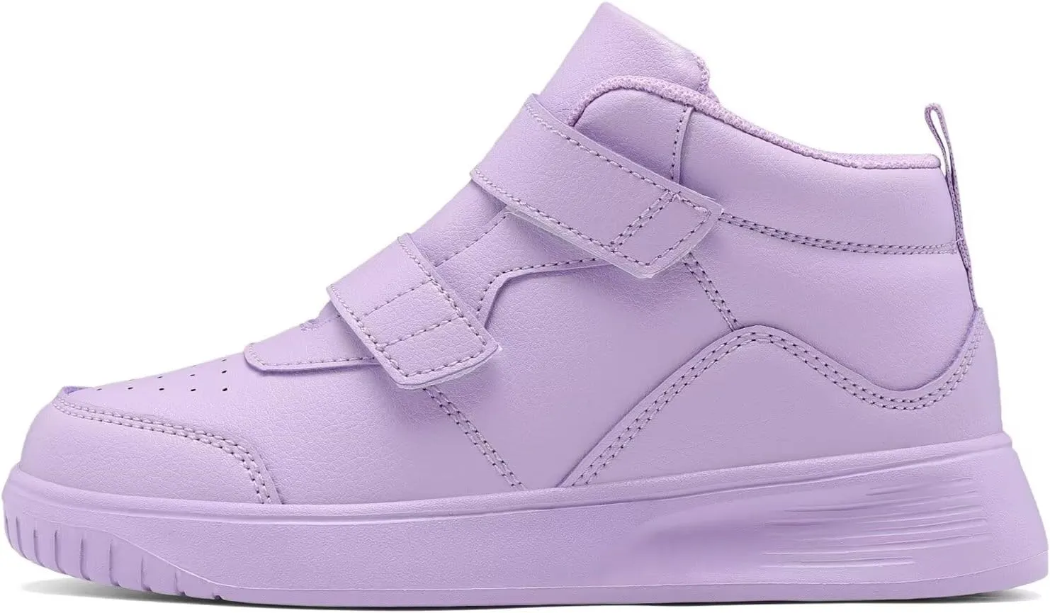 Boys Girls Sneakers for Kids High Top Casual Lightweight Classic Adjustable Strap Dual Hook and Loops Running Shoes